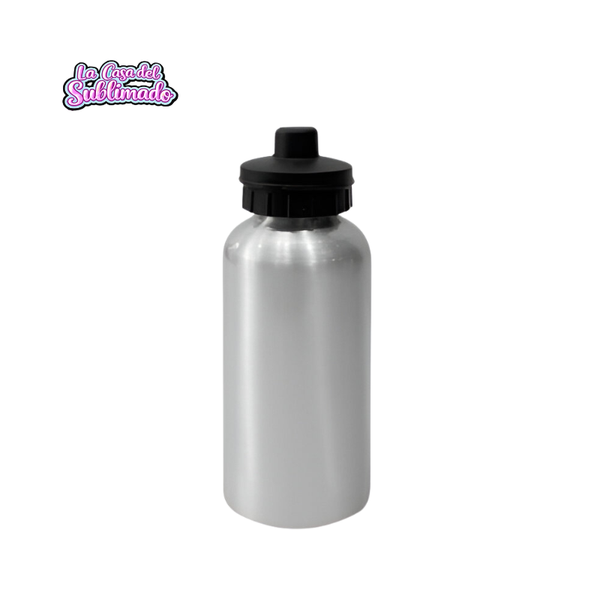 Caja con 30 Thermos de Aluminio Plata 400 ml para Sublimar