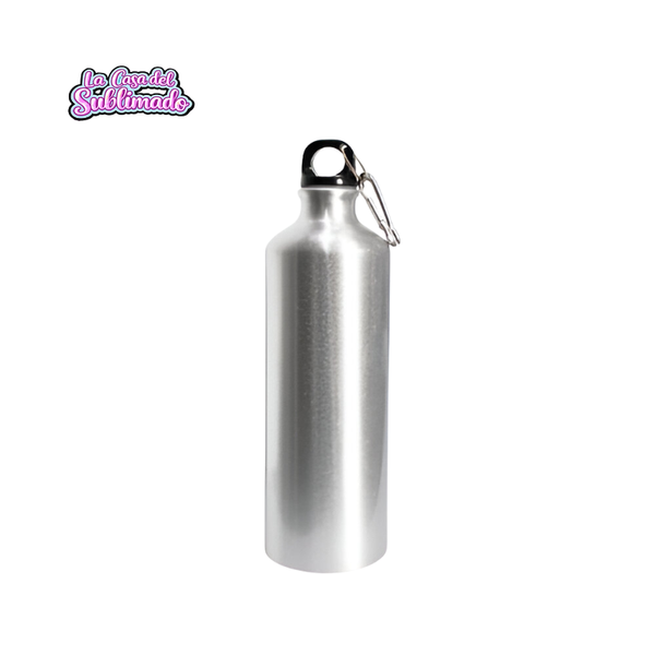 Caja con 30 Thermos de Aluminio Plata 500 ml para Sublimar