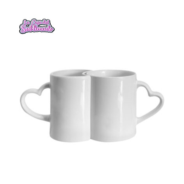 Caja con 36 Tazas Mango Corazón – Set de 2 (11 oz)