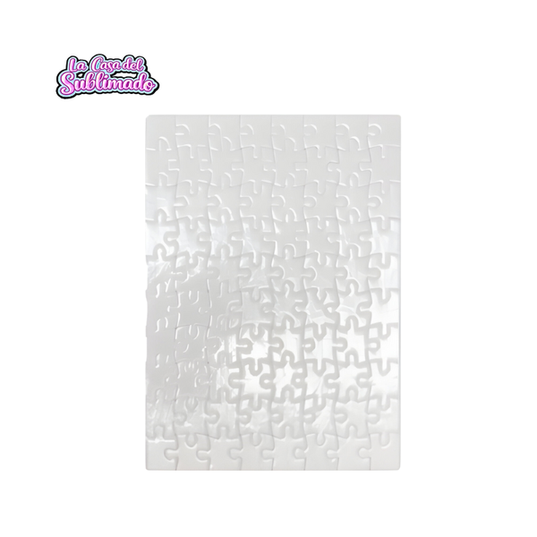 Pack de 10 Rompecabezas de Cartón Sublimables 13 × 18 cm