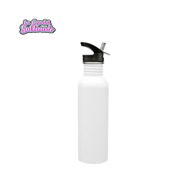 Caja con 30 Termos de Aluminio Tucson Blanco 600 ml para Sublimar