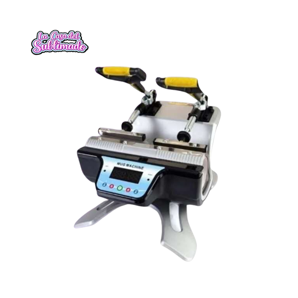 Plancha para Sublimar 2 Tazas – Producción Doble